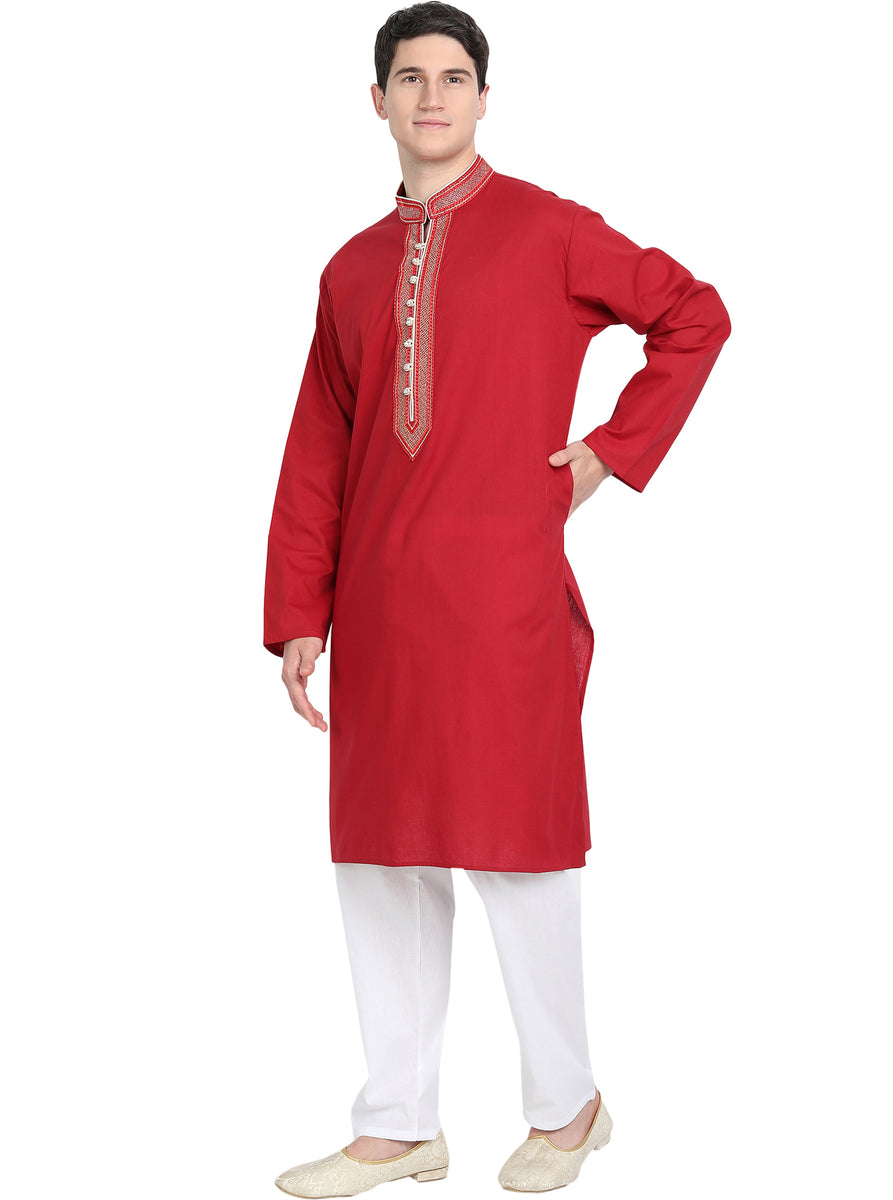 Kurta pajama style on sale for fat man